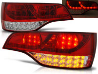 LED Rückleuchten Set Audi Q7 BJ 06-09 Klarglas / Rot...