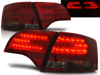 LED R&uuml;ckleuchten Set Audi A4 B7 Avant BJ 11.04-03.08 Klarglas / Rot / Rauch