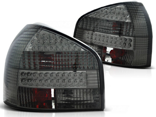 LED Rückleuchten Set Audi A3 BJ 08.96-08.00 Klarglas / Rauch