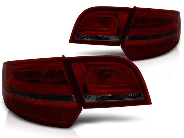 LED Rückleuchten Set Audi A3 (8P) Sportback Baujahr 2004-2008 Klarglas/Rot/Rauch