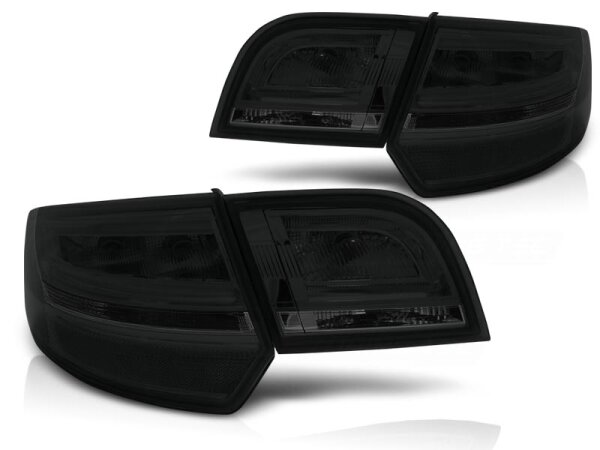 LED Rückleuchten Set Audi A3 (8P) Sportback Baujahr 2004 - 2008 Klarglas/Rauch
