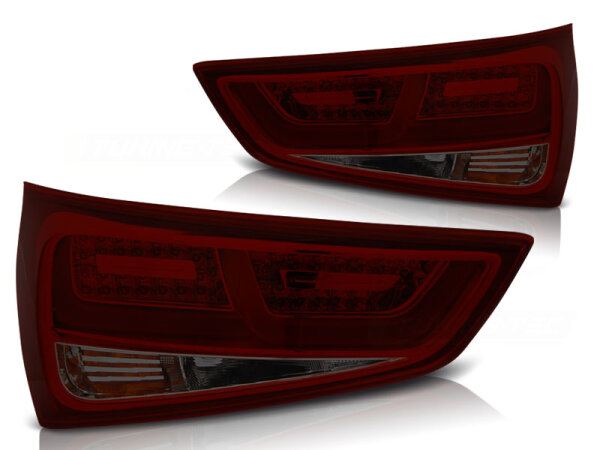 LED Rückleuchten Audi A1 BJ 2010-12.2014 Rot / Smoke