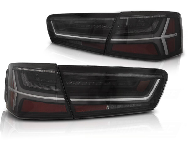 DTS LED Bar Rückleuchten Set Audi A6 C7 Limousine BJ 11-14 Rauch