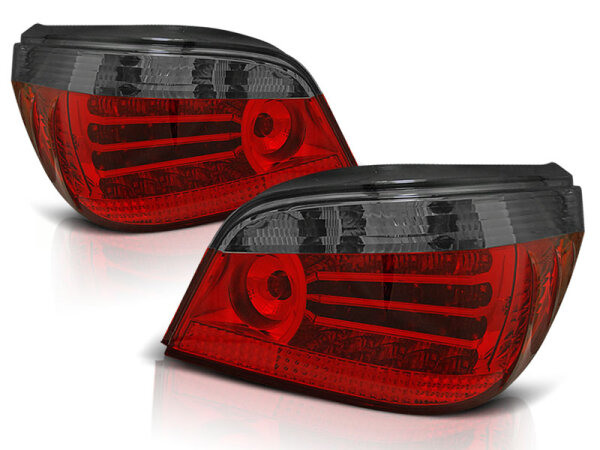 LED Rückleuchten Set BMW E60 Limousine BJ 07.03-07 Klarglas / Rot / Rauch