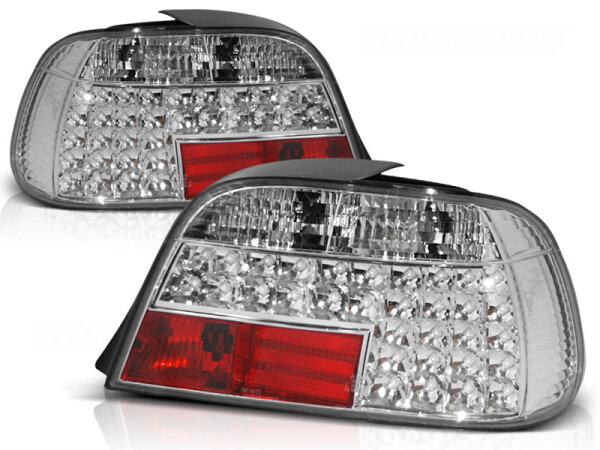 LED Rückleuchten Set BMW E38 BJ 06.94-07.01 Klarglas / Chrome