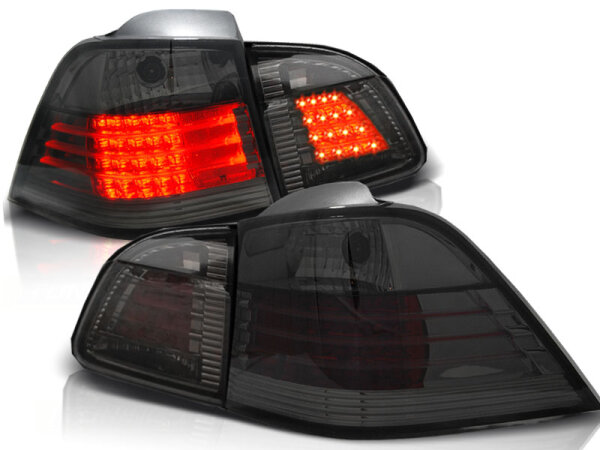 LED Rückleuchten Set BMW E61 Touring BJ 04-03.07 Klarglas /  Rauch