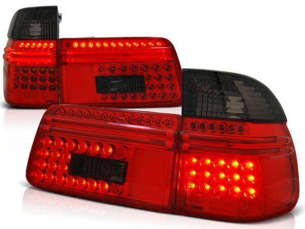 LED Rückleuchten Set BMW E39 Touring BJ 97-08.00 Klarglas / Rot / Rauch