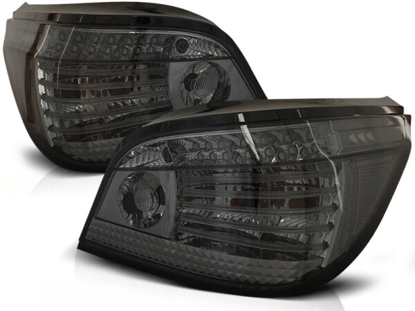 LED Rückleuchten Set BMW E60 Limousine BJ 07.03-07 Klarglas / Rauch