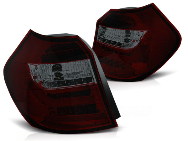 Lightbar Rückleuchten Set BMW E87/E81 BJ 09.07-11 Klarglas / Rot / Rauch