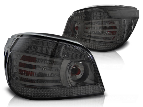 LED Rückleuchten Set BMW E60 Limousine BJ 07.03-07 Klarglas / Rauch