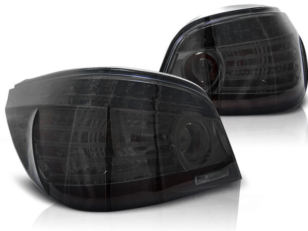 LED Rückleuchten Set BMW E60 Limousine BJ 07.03-07 Klarglas / Rauch