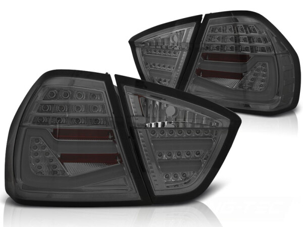 LED Bar Rückleuchten Set BMW E90 Limousine BJ 03/05-08/08 Rauch