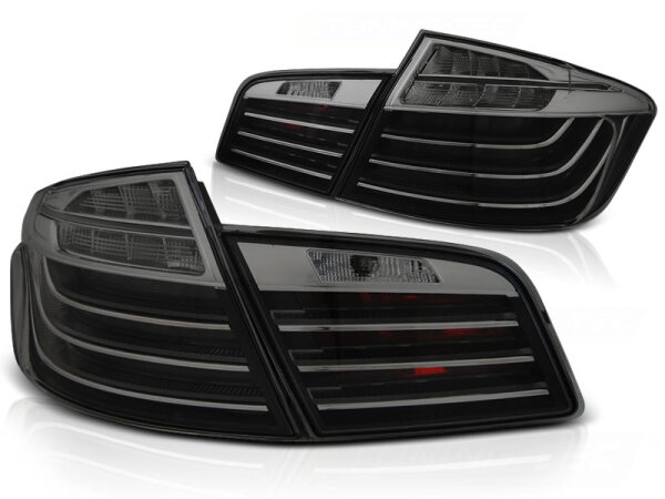 LED Bar Rückleuchten Set BMW 5er F10 BJ 10-07/13 Schwarz Rauch LCI Look