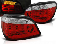 DTS LED R&uuml;ckleuchten Set BMW 5er E60 BJ 07/03-02/07 Rot Wei&szlig;