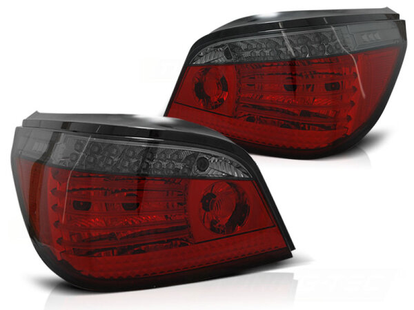 DTS LED Rückleuchten Set BMW 5er E60 BJ 07/03-02/07 Rot Rauch