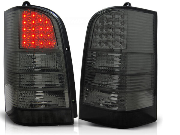 LED Rückleuchten Set Mercedes Benz Vito W638 V-Klasse BJ 96-03 Klarglas / Rauch