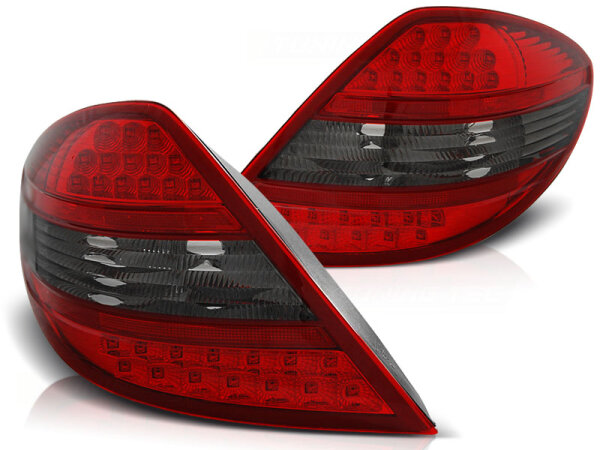 LED Rückleuchten Set Mercedes Benz R171 SLK BJ 04-11 Klarglas / Rot / Rauch