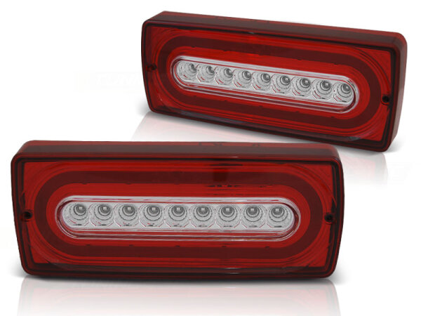 LED Rückleuchten Set Mercedes G-Klasse W463 BJ 90-12 Rot Weiß