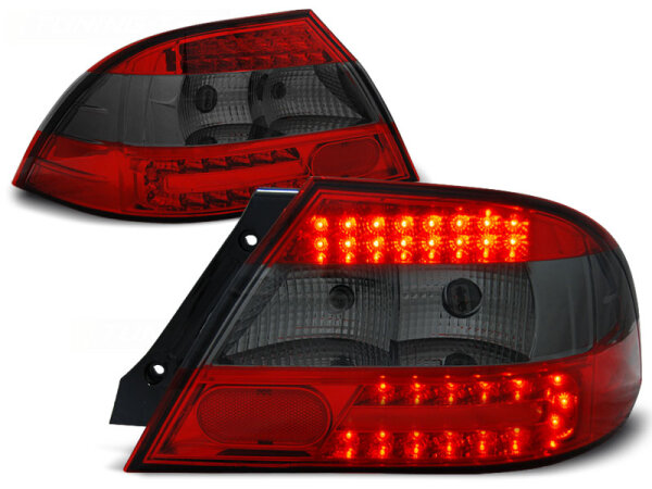 LED Rückleuchten Set Mitsubishi Lancer 7 Limousine BJ 04-07 Klarglas / Rot / Rauch