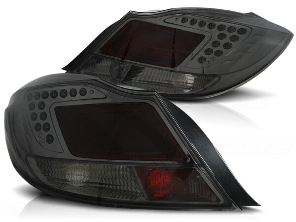 LED Rückleuchten Set Opel Insignia Hatchback/Limousine BJ 08-12 Klarglas / Rauch 4D