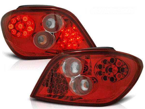 LED Rückleuchten Set Peugeot 307 Schrägheck BJ 04/01-07 Rot Weiß
