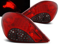 LED Rückleuchten Set Peugeot 207 Hatchback BJ 05.06-06.09 Klarglas / Rot / Rauch 3D/5D