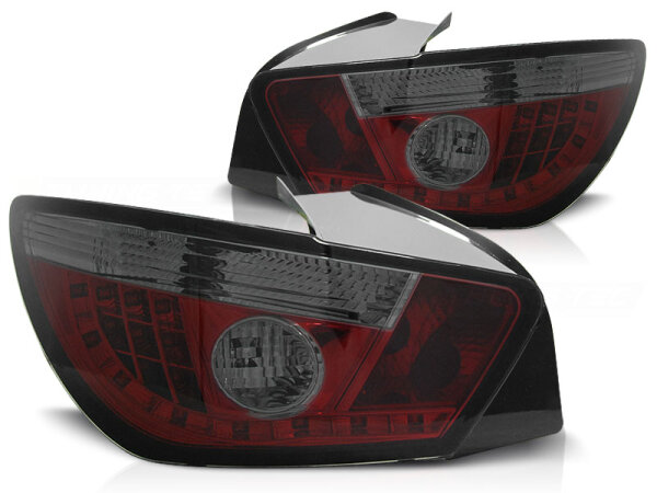 LED Rückleuchten Set Seat Ibiza 6J 3-türig BJ 06.08->> Klarglas / Rot / Rauch