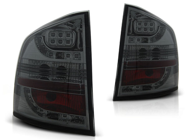 LED Rückleuchten Set Skoda Octavia II Kombi BJ 03.04->> Klarglas / Rauch