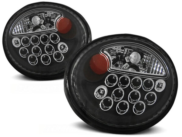 LED Rückleuchten Set Volkswagen New Beetle BJ 10.98-05.05 Klarglas / Schwarz