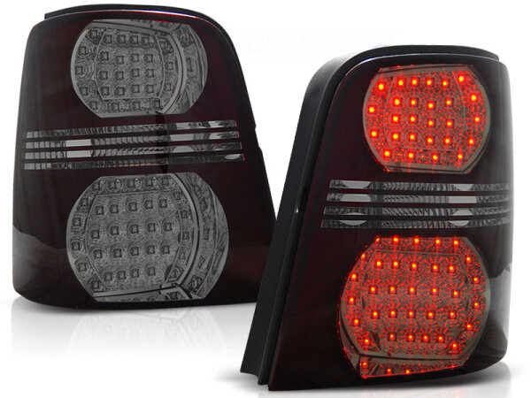 LED Rückleuchten Set Volkswagen Touran BJ 02.03-10 Klarglas / Rot / Rauch