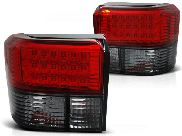 LED Rückleuchten Set Volkswagen T4 BJ 90-03.03 Klarglas / Rot / Rauch