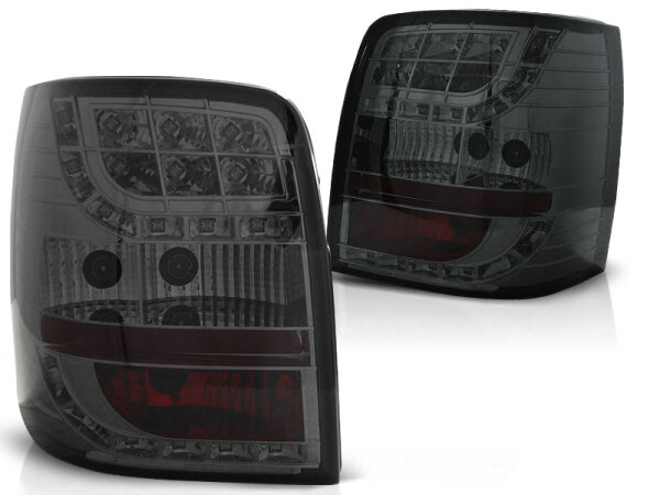 LED Rückleuchten Set Volkswagen Passat B5 Variant BJ 96-00 Klarglas / Rauch