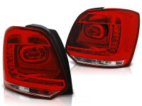 LED Rückleuchten Set VW Polo BJ 09-13 Rot Weiß