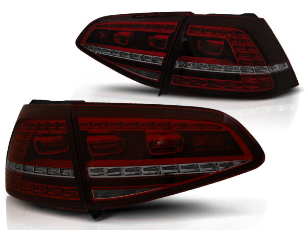 LED Rückleuchten Set VW Golf VII BJ 13-17 Rot Rauch GTI Look