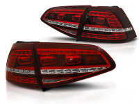 DTS LED Rückleuchten Set VW Golf VII BJ 13-17 Rot...