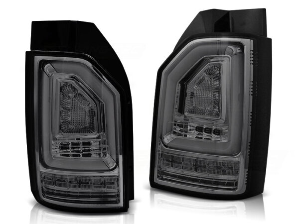 DTS LED Bar Rückleuchten Set VW T6 mit Heckklappe BJ 15- Rauch