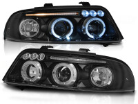 Facelift Angel Eyes Scheinwerfer Set Audi A4 B5 BJ...