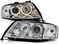 Angel Eyes Scheinwerfer Set Audi A6 C5 BJ 05/97-09/99...