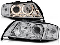 Angel Eyes Scheinwerfer Set Audi A6 C5 BJ 10/99-06/01...