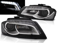 LED Scheinwerfer Set mit echtem Tagfahrlicht Audi A3 8P...
