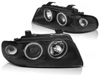 CCFL Angel Eyes Scheinwerfer Set Audi A4 B5 BJ...