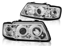 CCFL Angel Eyes Scheinwerfer Set Audi A3 8L BJ...