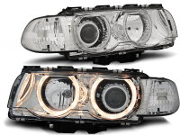 Angel Eyes Xenon Optik Scheinwerfer Set BMW E38 BJ...