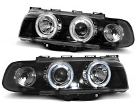 Angel Eyes Xenon Optik Scheinwerfer Set BMW E38 BJ...