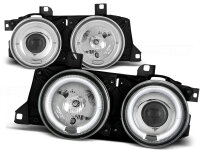 Angel Eyes Scheinwerfer Set BMW E32/E34 BJ 88-95 Klar/Chrom