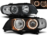 Angel Eyes Xenon Scheinwerfer Set BMW X5 E53 BJ...