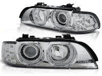 Angel Eyes Scheinwerfer Set BMW E39 BJ 09/95-06/03 Chrom...