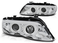 Angel Eyes Xenon Scheinwerfer Set BMW X5 E53 BJ 11/03-06...