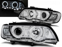 CCFL Angel Eyes Xenon Scheinwerfer Set BMW X5 E53 BJ...