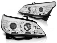 CCFL Angel Eyes Scheinwerfer Set BMW E60/61 BJ 03-07...